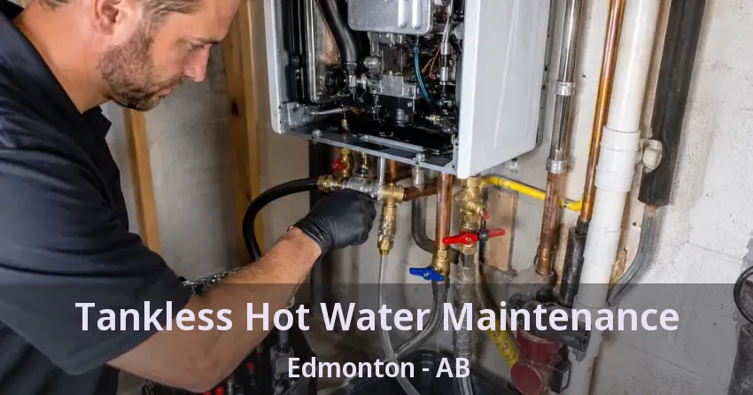 Tankless Hot Water Maintenance Edmonton - AB