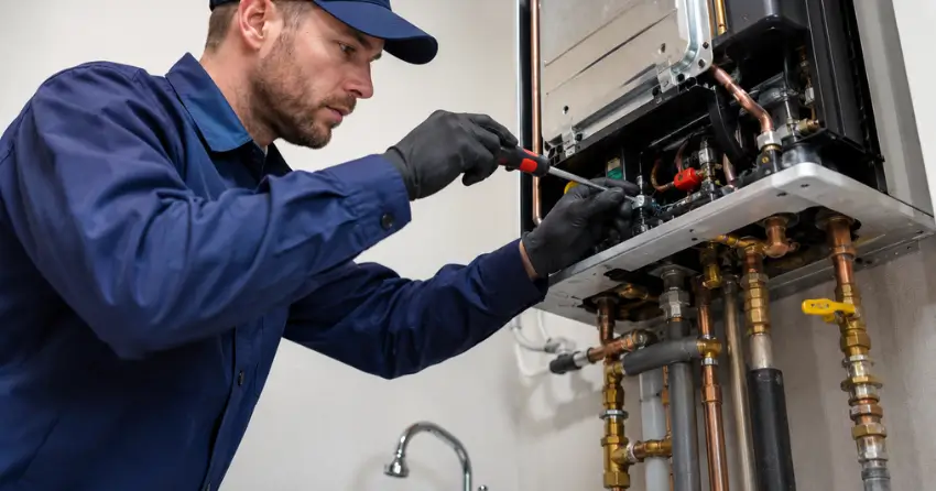 tankless water heater maintenance service Ontario Gas Services Edmonton