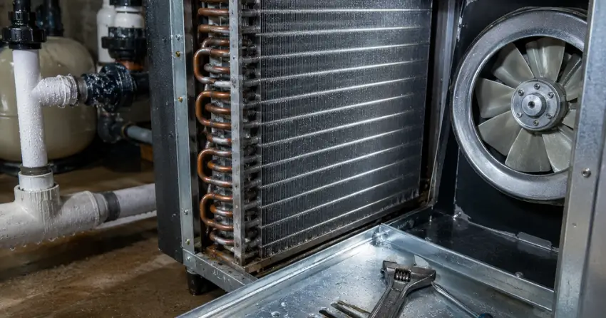 pool dehumidifier coil and fan assembly service Edmonton