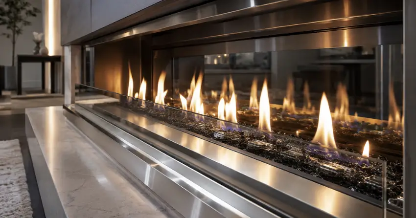 gas fireplace component restoration service Edmonton