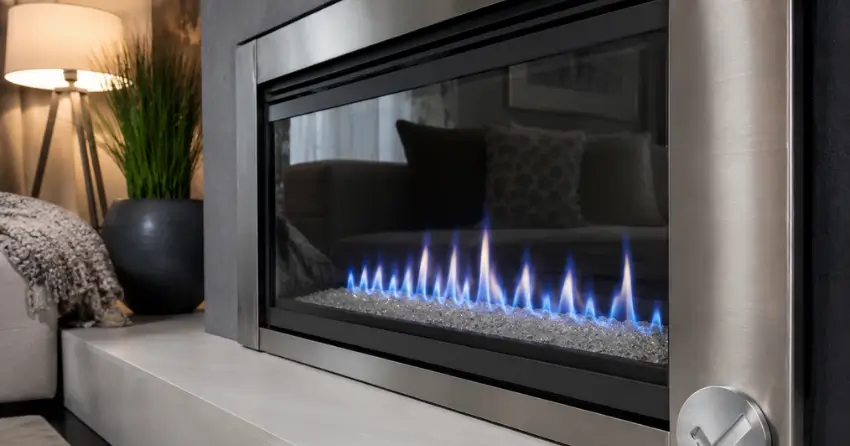gas fireplace servicing component and parts check Edmonton