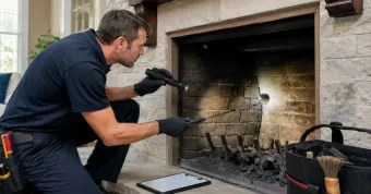 Fireplace Inspection